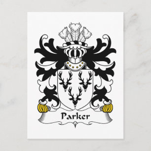 Parker Family Crest Vykort