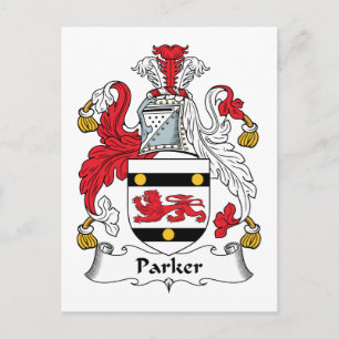 Parker Family Crest Vykort