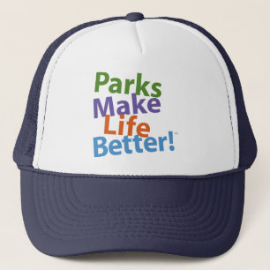 Parker gör liv bättre! Officiell logotyp Keps
