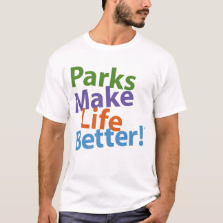 Parker gör liv bättre! Officiell logotyp T-shirt