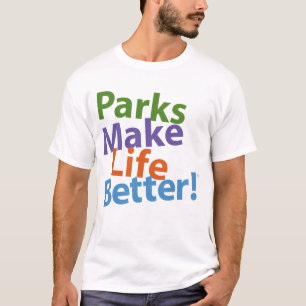 Parker gör liv bättre! Officiell logotyp Tee