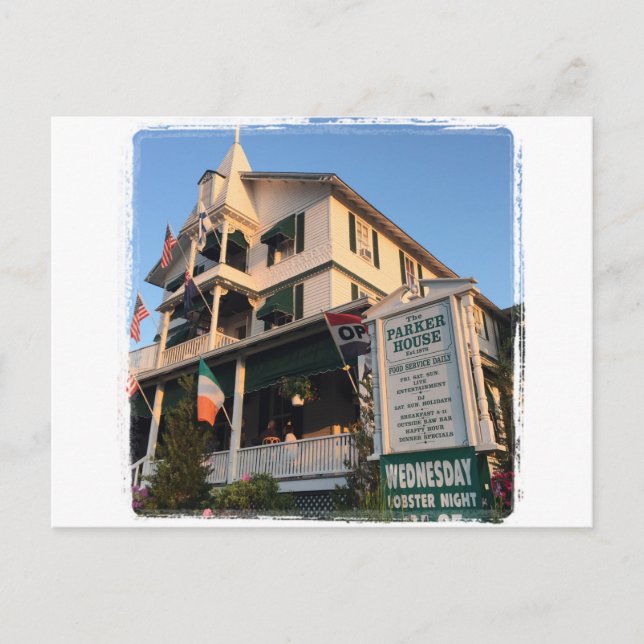 Parker House Sea Girt, NJ Vykort (Framsida)