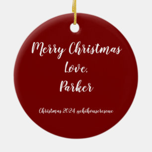 Parker Jul Ornament 2024