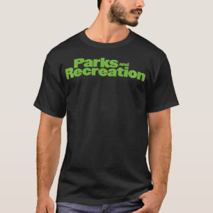 Parker & Recretion Parker och Rec Logotyp T Shirt