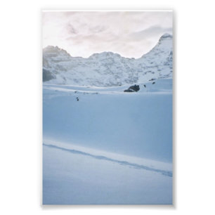 Parker Ridge Banff parkerar Icefields Alberta Fototryck