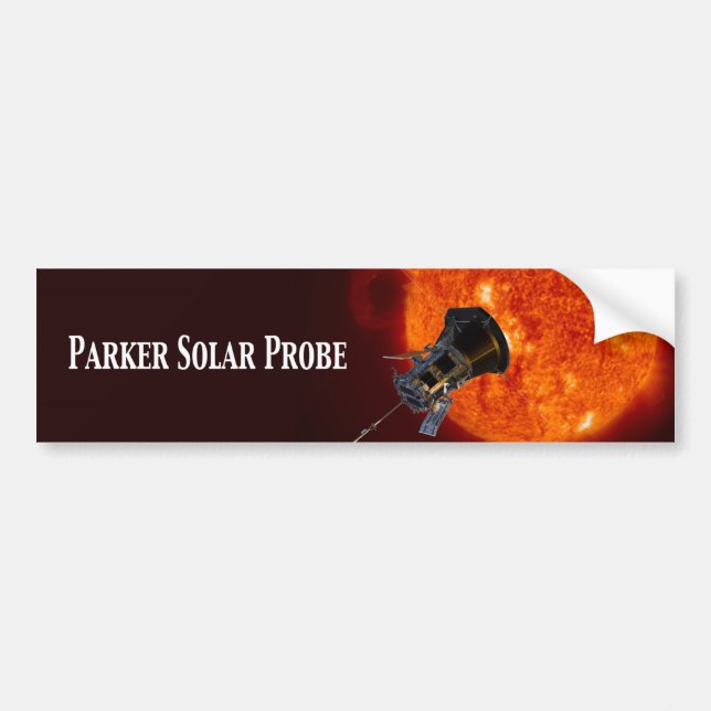 Parker Solar Probe-rymdfarkoster Bildekal (Framsidan)