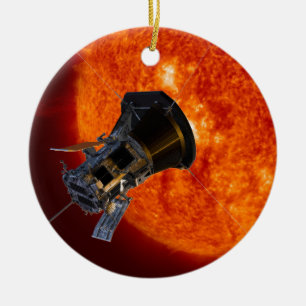 Parker Solar Probe-rymdfarkoster Julgransprydnad Keramik