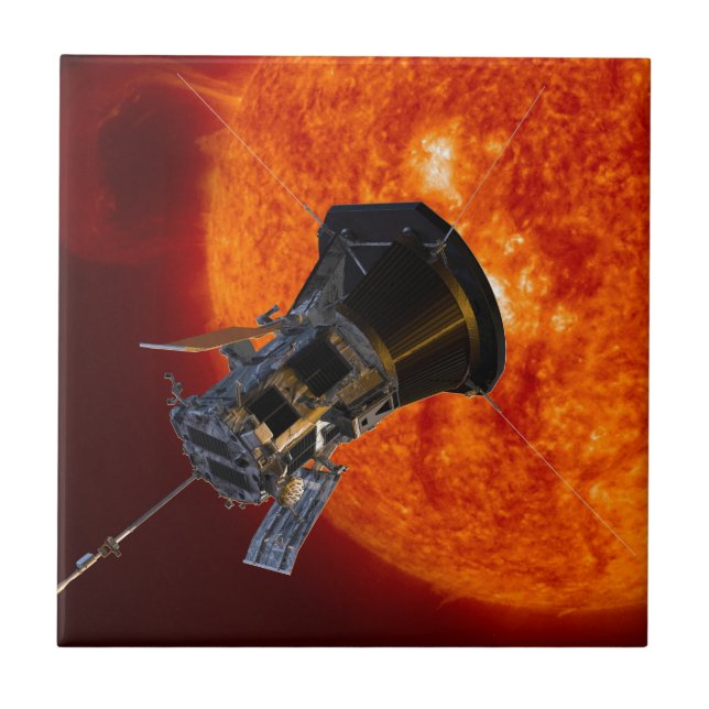 Parker Solar Probe-rymdfarkoster Kakelplatta (Framsidan)