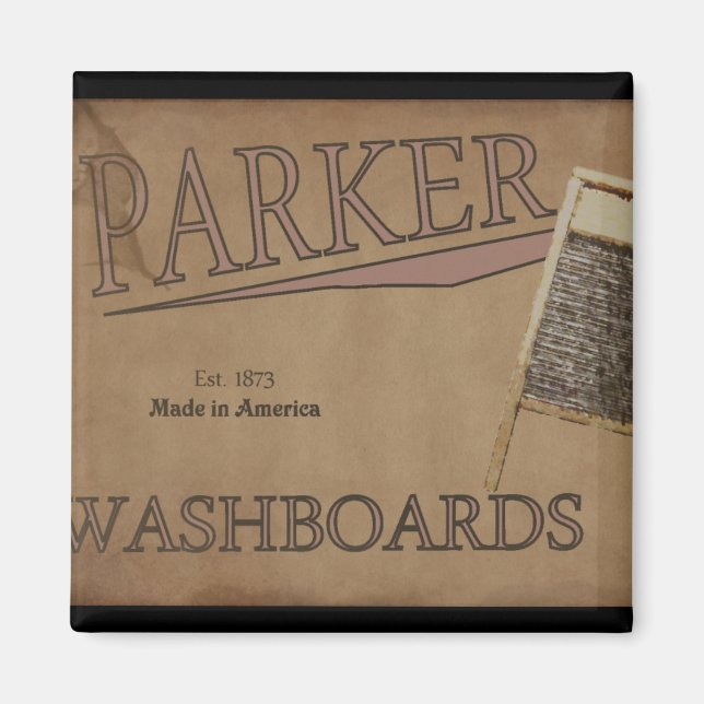 Parker-tvätttavlor Magnet (Framsidan)
