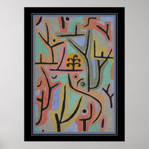 "Parkera Bei Lu "vid Paul Klee Poster