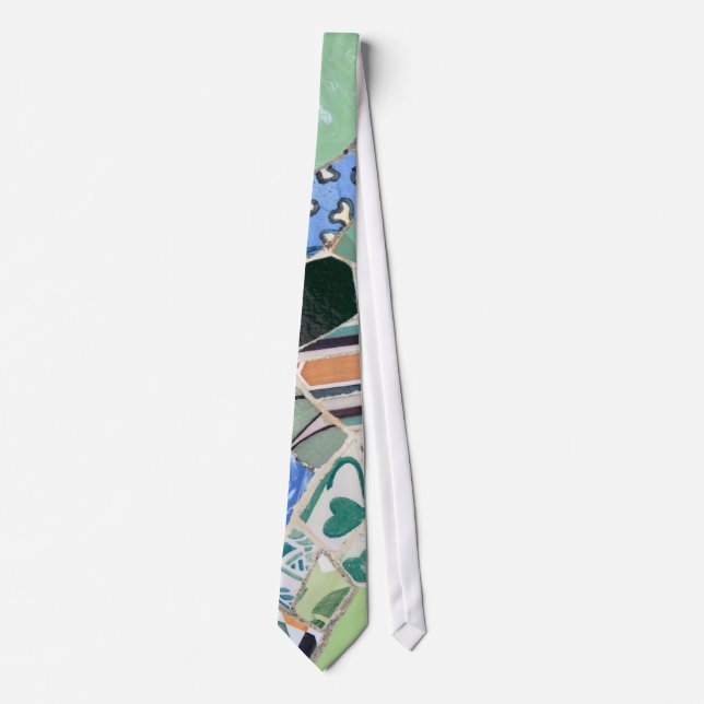 Parkera den Guell mosaiktien Slips (Framsida)