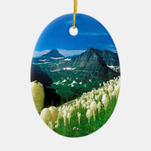 Parkera den Highline slingaglaciären Montana Julgransprydnad Keramik
