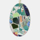 Parkera den ovala prydnaden för Guell mosaik Julgransprydnad Keramik (Sidan)