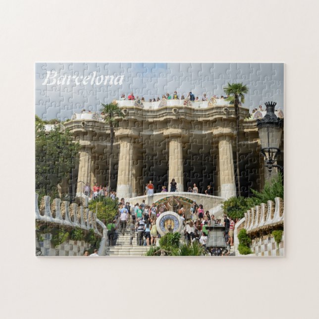 Parkera det Guell pussel (Horisontell)