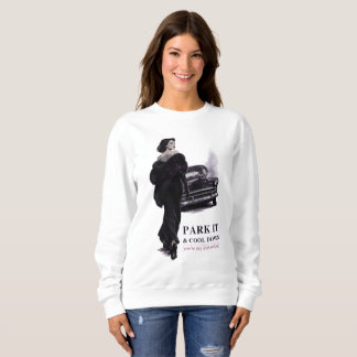 Parkera Det & Sänk Temperaturen, Sassy Vintage Noi T Shirt