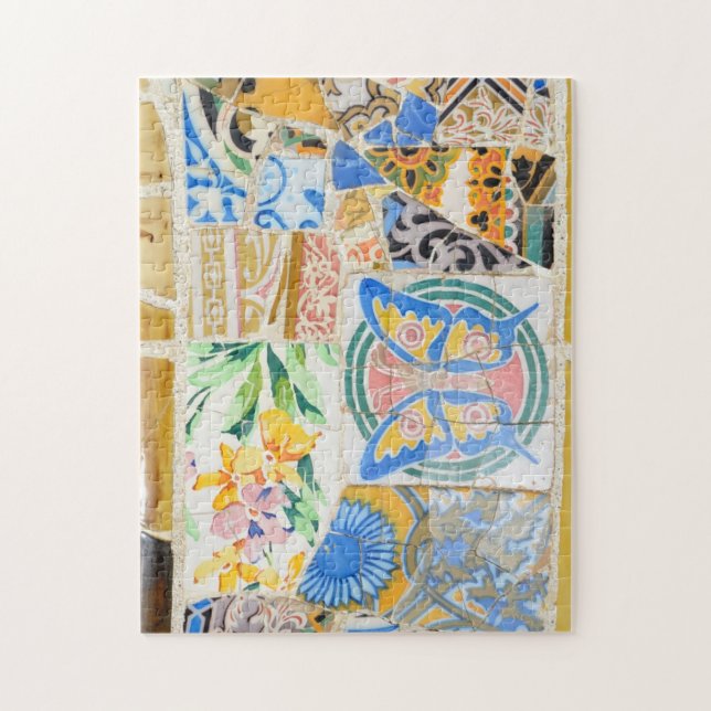 Parkera Guellmosaikpussel Pussel (Vertikal)