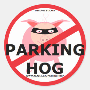 PARKERA HOGBANDITEN RUNT KLISTERMÄRKE