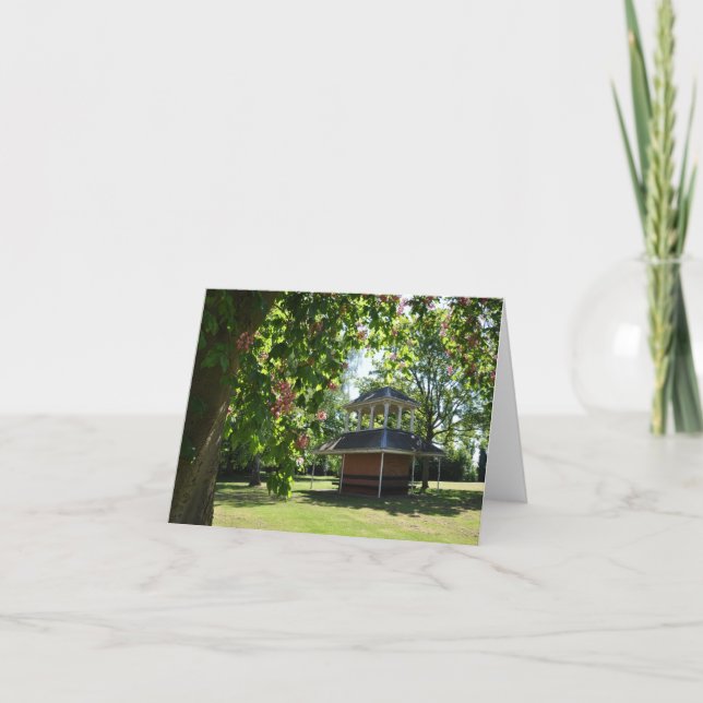 "Parkera landet" Notecard Kort (Framsida)