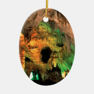 Parkera nya Carlsbad Caverns - mexico Julgransprydnad Keramik