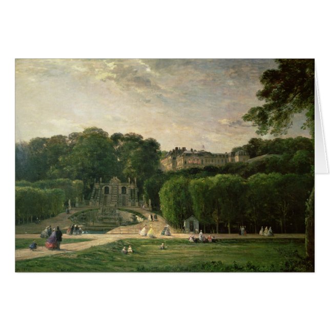 Parkera på St.-molnet, 1865 Hälsningskort (Framsidan Horizontal)