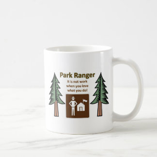 Parkera skogsvaktaren kaffemugg
