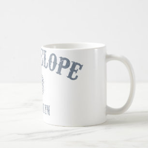 Parkera sluttar kaffemugg