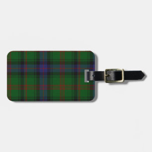 Parkera tartan grönt blue plaid bagagebricka