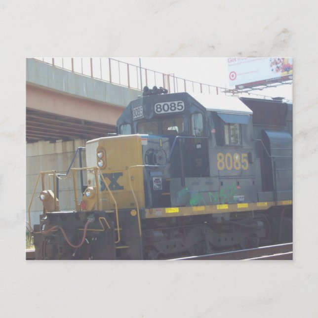 Parkerat lok vykort (Framsida)