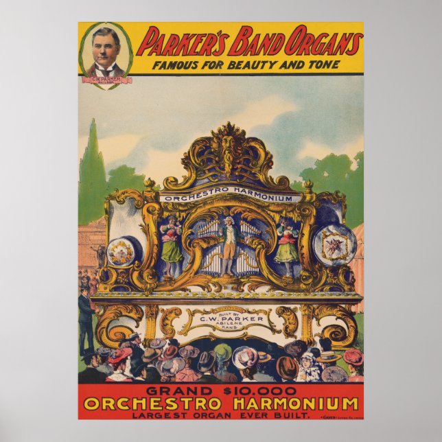 Parkerbågar, Berömd för skönhet och ton Poster (Framsidan)