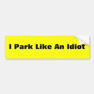Parkering Bildekal