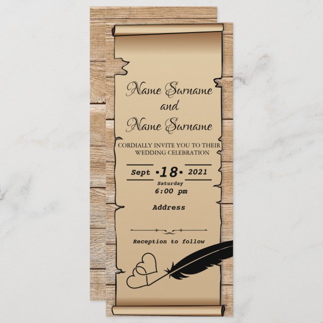 Parkering Inbjudningar (Fram/baksida)