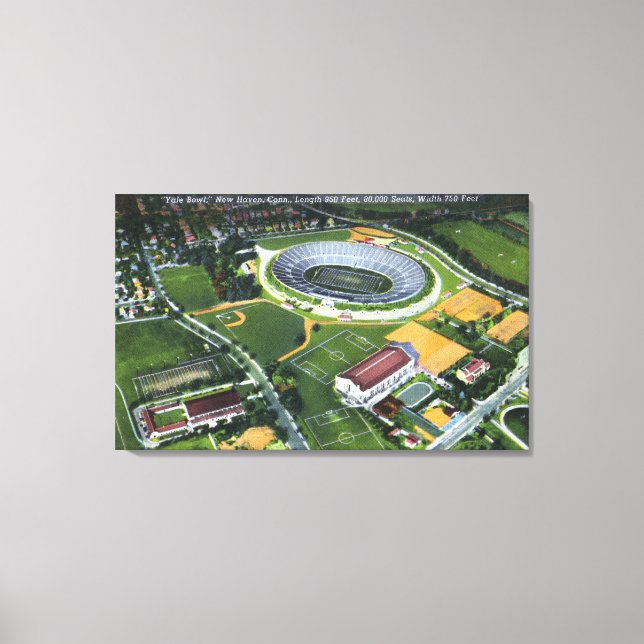 Parkeringens vy över Pardee Ro Garden öster Canvastryck (Framsida)