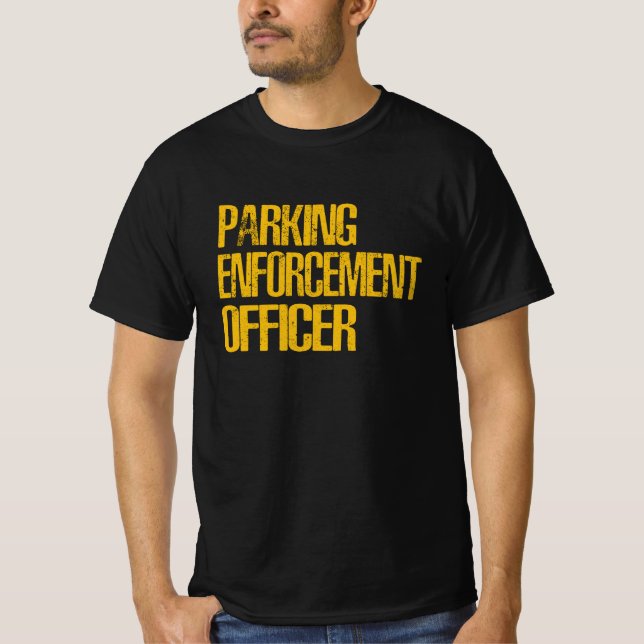 Parkeringsansvarig T Shirt (Framsida)