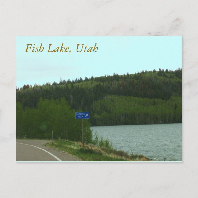 Parkeringsområde Vykort (Framsida)