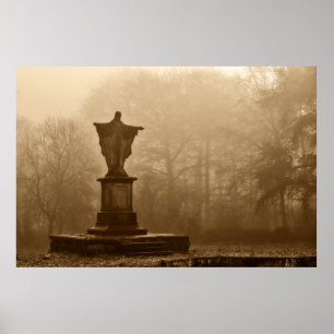 Parkeringsplats i Lembeek Poster