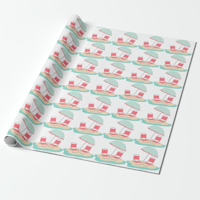 Parkeringsstolar Presentpapper (Utrullad)