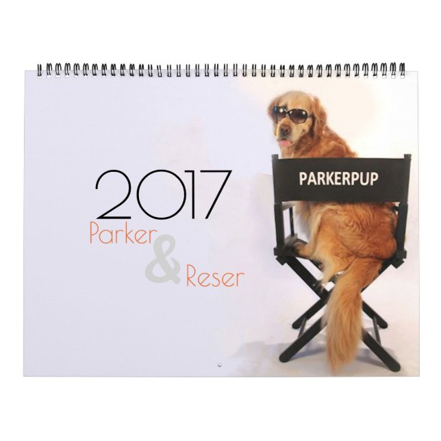ParkerPup 2017 & Reser kalender (Omslag)