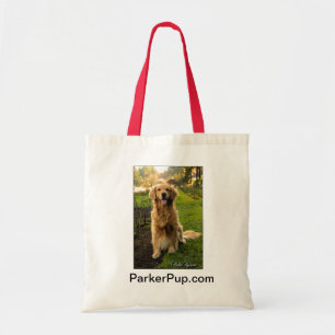 ParkerPup toto med det röda handtaget Tygkasse
