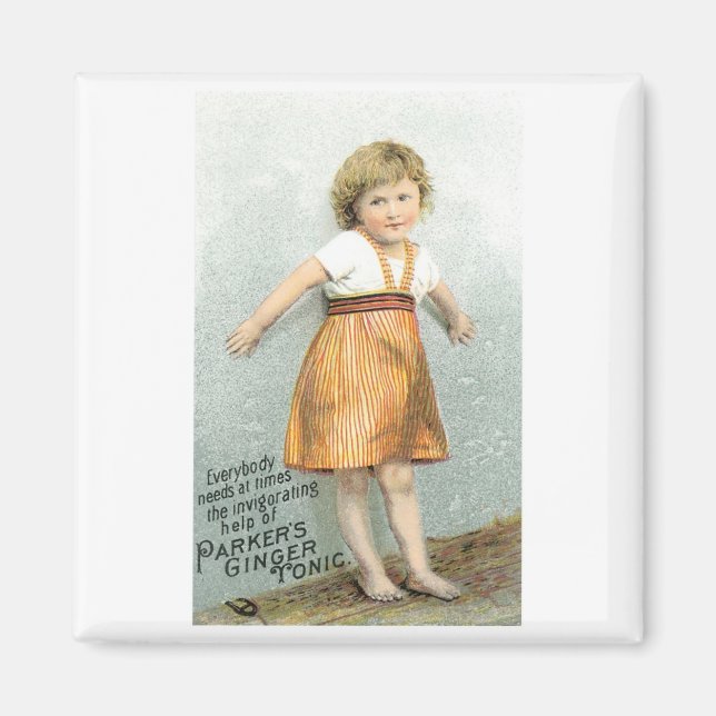 Parkers Ginger Tonic 2 Magnet (Framsidan)