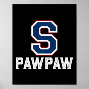 Parkersburg South Patriots Logotyp Mina favoriter Poster