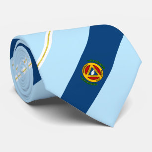 Parkersburg (Väster Virginia) City flagga Neck Tie Slips