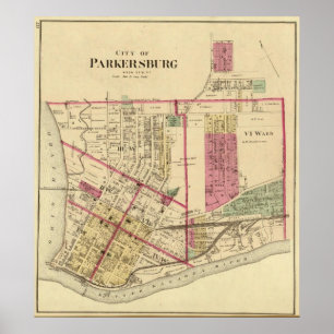 Parkersburg, Väster Virginia Poster