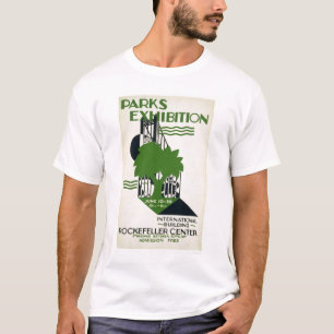 Parkerutställning NYC 1937 WPA Tee Shirt