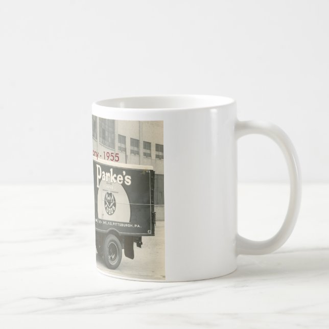 Parkes lastbil - 1955 kaffemugg (Höger)