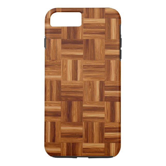 Parkett iPhone 7 Plus Tufft fodral Case-Mate iPhone Skal (Baksida)