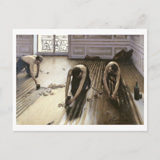 Parketthyvlarna, 1875 vykort (Framsida)