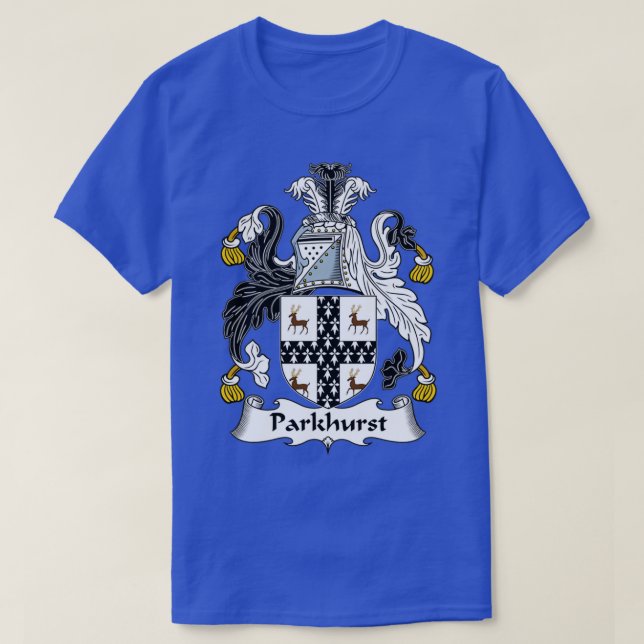 Parkhurst Jackar om Arm Family Crest T Shirt (Design framsida)