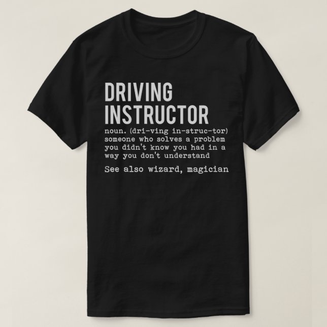 Parkin för drivrutinspresentationer för definition t shirt (Design framsida)