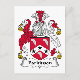 Parkinson Family Crest Vykort