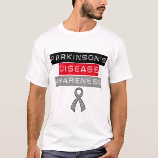 Parkinsons band för sjukdommedvetenhet tee